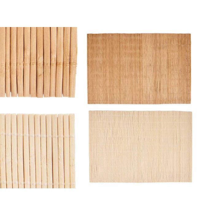 Kinvara Salvamantel de Bambú Natural 30x44 cm Surtido para Mesa - Protección y Estilo para tu Hogar (48 Unidades) 1 Kinvara Salvamantel de Bambú Natural 30x44 cm Surtido para Mesa - Protección y Estilo para tu Hogar (48 Unidades) 1