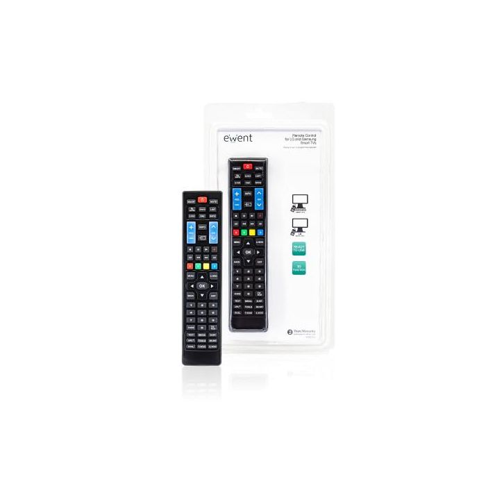 Mando a Distancia para Smart TV Ewent EW1575 Negro 4