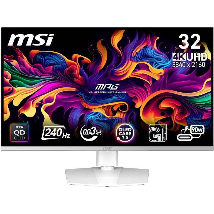 31.5"(80cm)TFT MSI MPG 321URXWDE 240Hz 3840x2160 White 0 31.5"(80cm)TFT MSI MPG 321URXWDE 240Hz 3840x2160 White 0