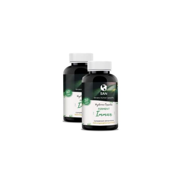 PROBIOTICOS SAN Ferment Immun 30Cap. Con Lactobacillus rhamnosus y gasseri, Defensas, Intolerancias y Alergias