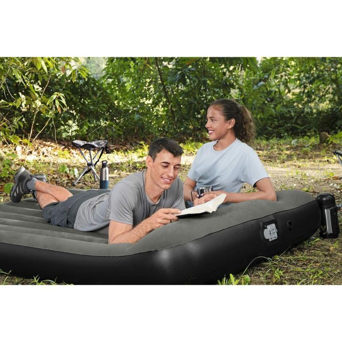 Bestway Airbed Tritech™ Connect and Rest™ Cama Hinchable 3 en 1 - Individual, Elevada o King Size - 188x99x25 cm - Soporta 150 kg 37 Bestway Airbed Tritech™ Connect and Rest™ Cama Hinchable 3 en 1 - Individual, Elevada o King Size - 188x99x25 cm - Soporta 150 kg 37