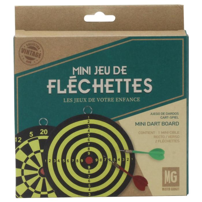Mister Gadget Juego de Dardos Colección Vintage con 2 Dardos Diana 15cm 1