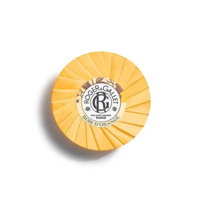 Roger & Gallet 3966B Jabón Perfumado Bois d'Orange con Jengibre Confitado y Bayas Rosas, Piel Suave y Fragancia Duradera 100g