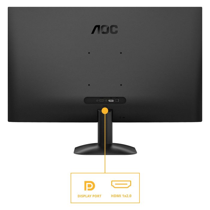 AOC Q27B35S3 Monitor Gaming 27" QHD IPS 2560x1440 120Hz 1ms HDR10 Negro, Pantalla Plana, HDMI 2.0, DisplayPort 1.4, Altura Dinámica Adaptativa