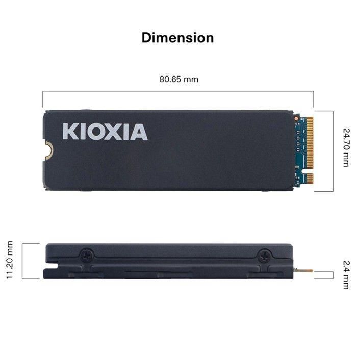 Kioxia AAAQE93804 EXCERIA NVMe M.2 SSD 4TB – Disco de Estado Sólido para PC y Portátil 2