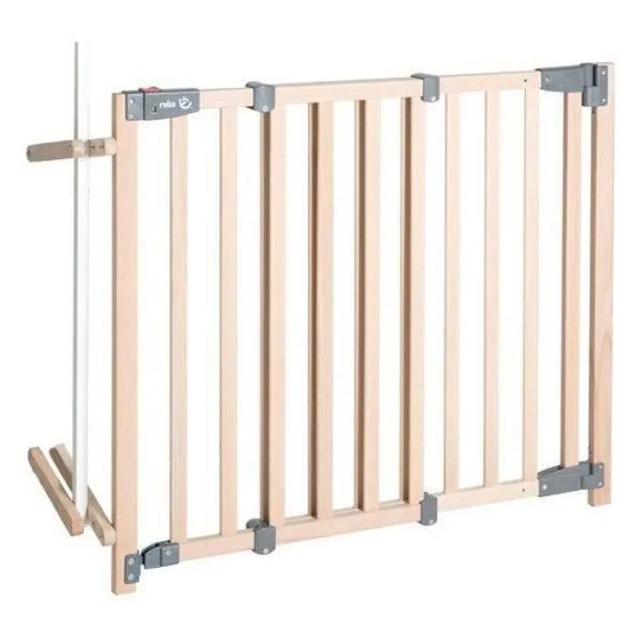 Roba Barrera de seguridad para bebés Safety Up - Madera, Ajustable 93,5-120,5 cm 0 Roba Barrera de seguridad para bebés Safety Up - Madera, Ajustable 93,5-120,5 cm 0