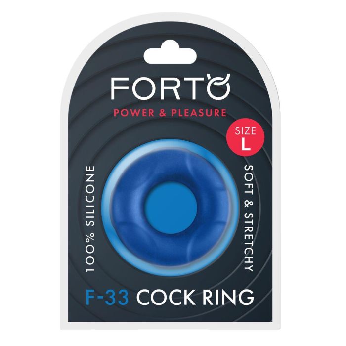 Anillo para el Pene Forto Azul L (L) Ø 25 mm 1