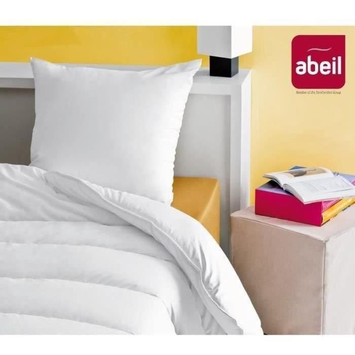 ABEIL Juego de 2 almohadas suaves - 60 x 60 cm - Blanco 2 ABEIL Juego de 2 almohadas suaves - 60 x 60 cm - Blanco 2