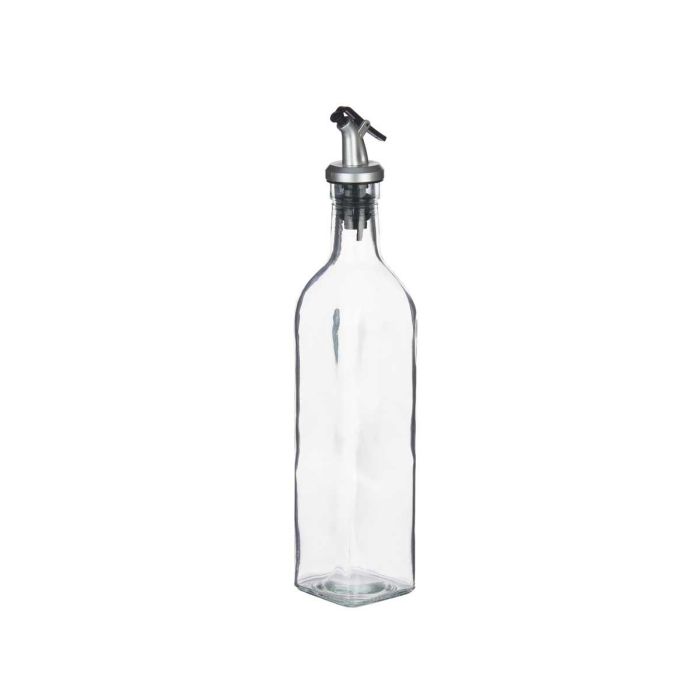 Aceitera de vidrio con tapón dosificador 500 ml Vivalto - 5.5x30.5x5.5 cm (24 Unidades) 1 Aceitera de vidrio con tapón dosificador 500 ml Vivalto - 5.5x30.5x5.5 cm (24 Unidades) 1