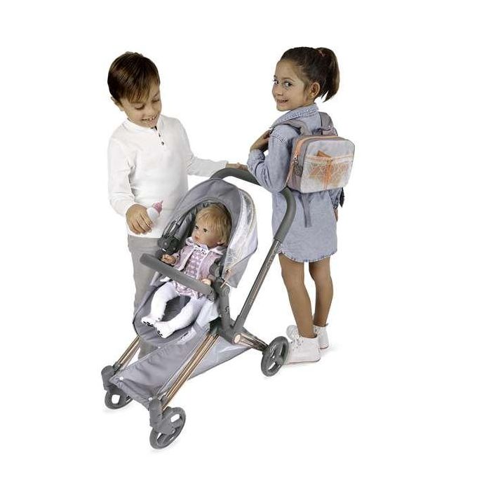 Coche de muñeca 3x1 plegable cityx para muñecas de hasta 50 cm 38x65x73 cm 1 Coche de muñeca 3x1 plegable cityx para muñecas de hasta 50 cm 38x65x73 cm 1