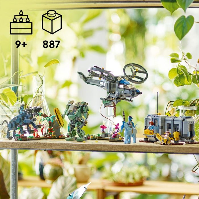 LEGO Avatar Montañas Flotantes: Sector 26 y Samson de la RDA - Juego de Construcción con 887 Piezas 5