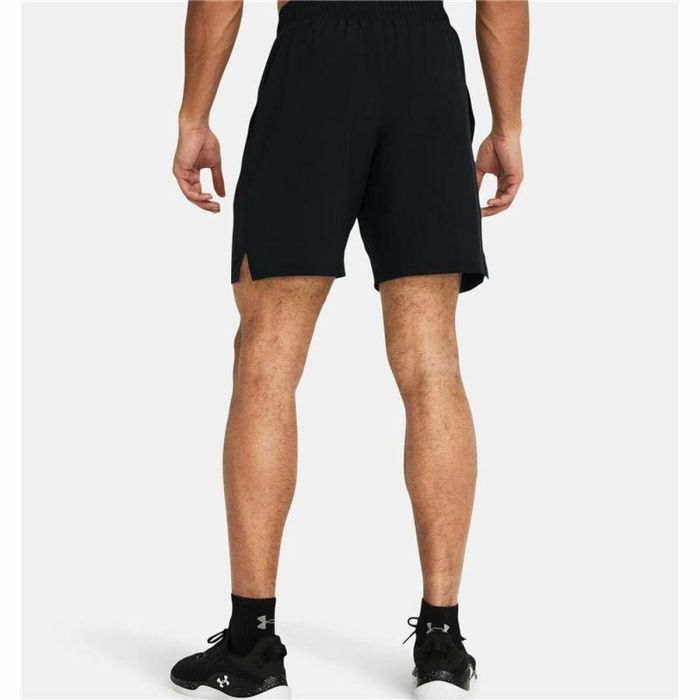 Pantalones Cortos Deportivos para Hombre Under Armour Wordmark Coral 2