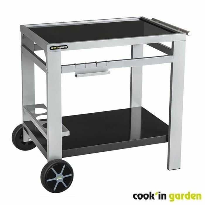 Cook'In Garden WT012T Carrito de Servicio Media 80 100% Metal 0 Cook'In Garden WT012T Carrito de Servicio Media 80 100% Metal 0