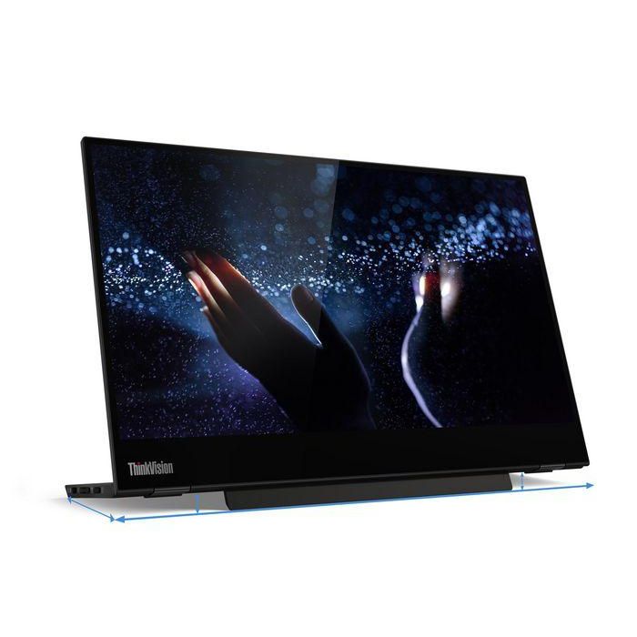 Lenovo Monitor 35.6cm (14") Full HD 1920 x 1080 W-LED IPS 16:9 300cd/m² 16.78M 8ms 178°/178° 700:1