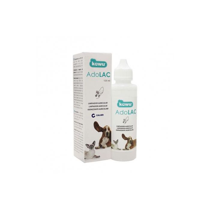 Calier Limpiador Auricular 125 mL para la Higiene y Limpieza de Oídos de Perros y Gatos