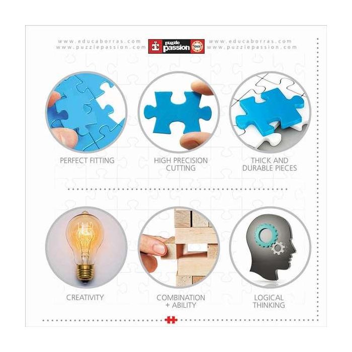 Educa Puzzle 500 Piezas Gran Tiburón Blanco 9