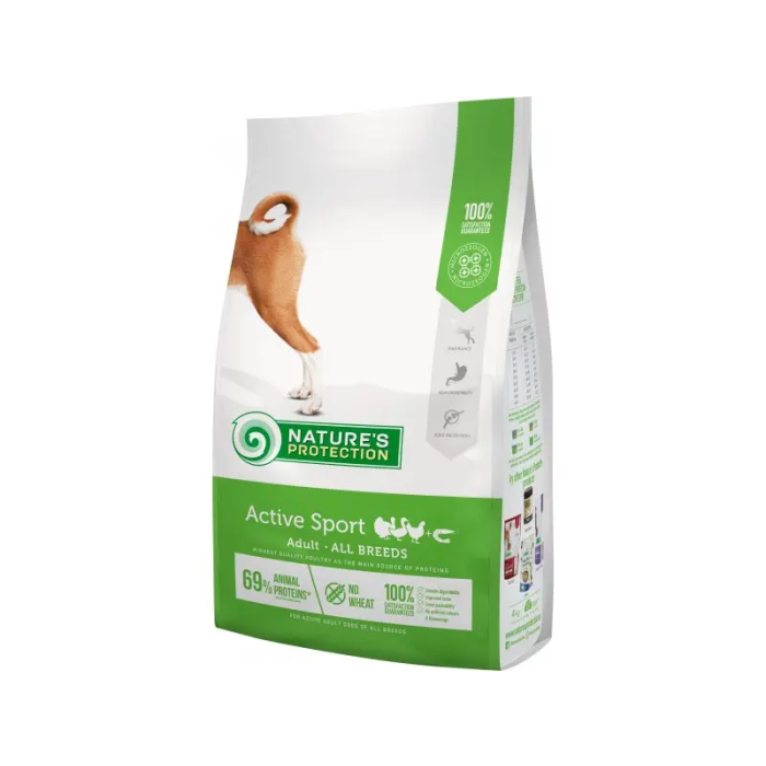Nature's Protection Detox Dog Active Aves & Krill 4 kg