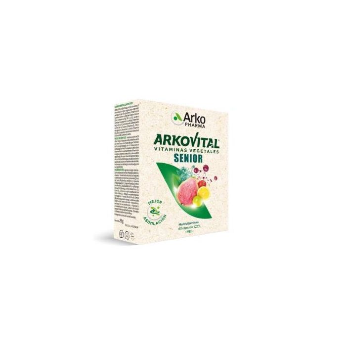 Arkopharma Arkovital Pura Energia Senior +50 60 Cápsulas