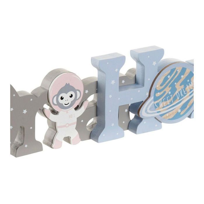Decoracion DKD Home Decor Natural 3 x 9 x 29.5 cm (2 Unidades) 1 Decoracion DKD Home Decor Natural 3 x 9 x 29.5 cm (2 Unidades) 1