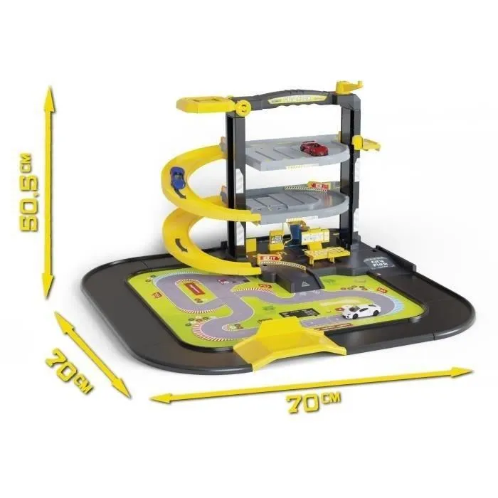 Majorette SMO3032160113297 Majo Garage City Flex + 5 Vehículos a partir de 3 años 2