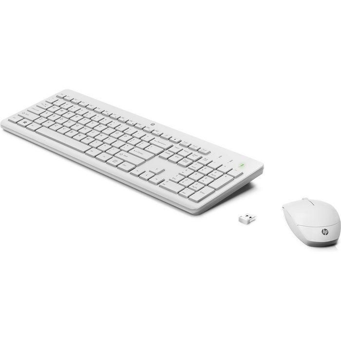 HP 230 Teclado y Ratón Inalámbrico Negro QWERTZ Alemán Silencioso y Cómodo con Batería de Larga Duración 21