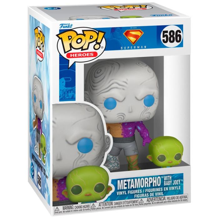 Figura POP DC Comics Superman Metamorpho with Baby Joey 1