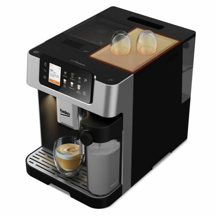Beko CEG7348X Cafetera con molinillo integrado, 250g granos, 1350W, Negro/Plata 5 Beko CEG7348X Cafetera con molinillo integrado, 250g granos, 1350W, Negro/Plata 5