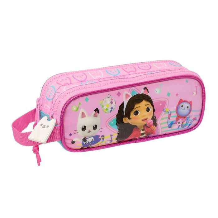 Bolso Escolar Portatodo Safta Doble Gabby S Dollhouse Party 80x210x60 mm 3 Bolso Escolar Portatodo Safta Doble Gabby S Dollhouse Party 80x210x60 mm 3