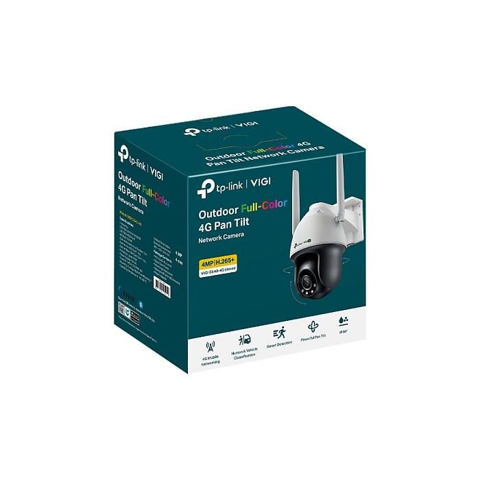 TP-Link Omada VIGI C540-4G Cámara de Seguridad IP 4MP 4G LTE Full-Color con Lente de 4mm para Interior/Exterior 1 TP-Link Omada VIGI C540-4G Cámara de Seguridad IP 4MP 4G LTE Full-Color con Lente de 4mm para Interior/Exterior 1