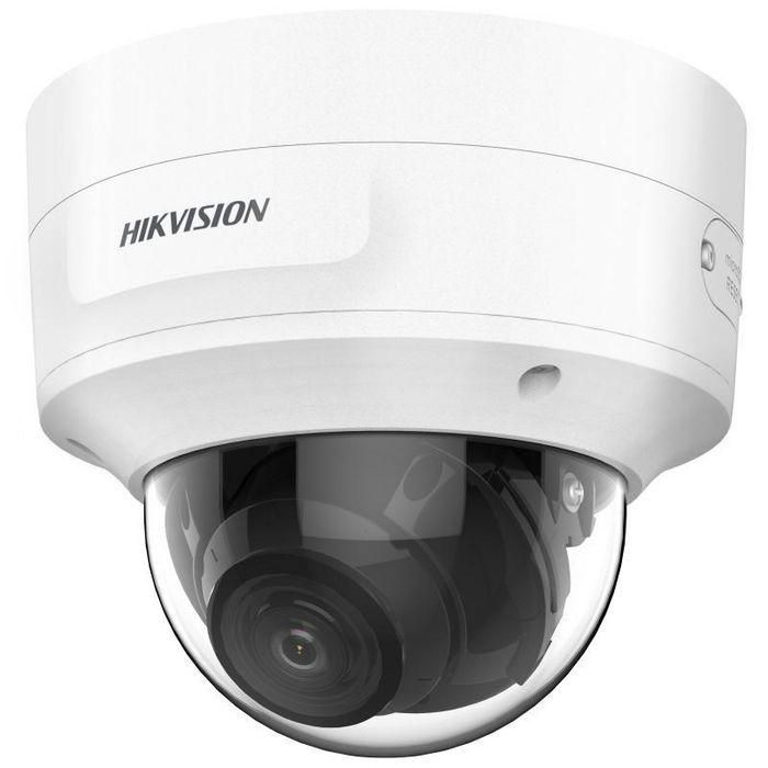 Hikvision Cámara IP Minidomo DarkFighter 4MP 2.7-13.5mm Antivandálico IR40 IK10 IP66 12V/PoE Audio Alarma