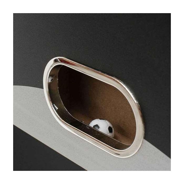 Ociotrends Futbolín Silver Jugadores Piernas Abiertas 139x87x73 cm 3