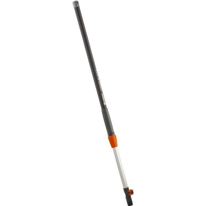 Gardena Combisystem 90-145 Mango Telescópico ajustable de 90 a 145 cm, ergonómico de aluminio, para herramientas Combisystem Gardena Combisystem 90-145 Mango Telescópico ajustable de 90 a 145 cm, ergonómico de aluminio, para herramientas Combisystem