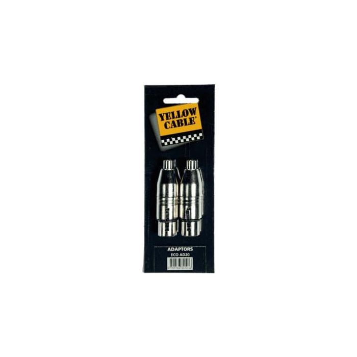 Adaptador De Rca Hembra A 2 Xlr Hembra Adaptador De Rca Hembra A 2 Xlr Hembra
