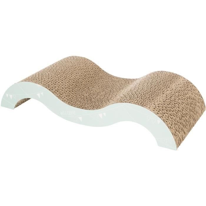 Rascador Junior Wave - TRIXIE - 38 x 7 x 18 cm - Malva/Menta 4 Rascador Junior Wave - TRIXIE - 38 x 7 x 18 cm - Malva/Menta 4