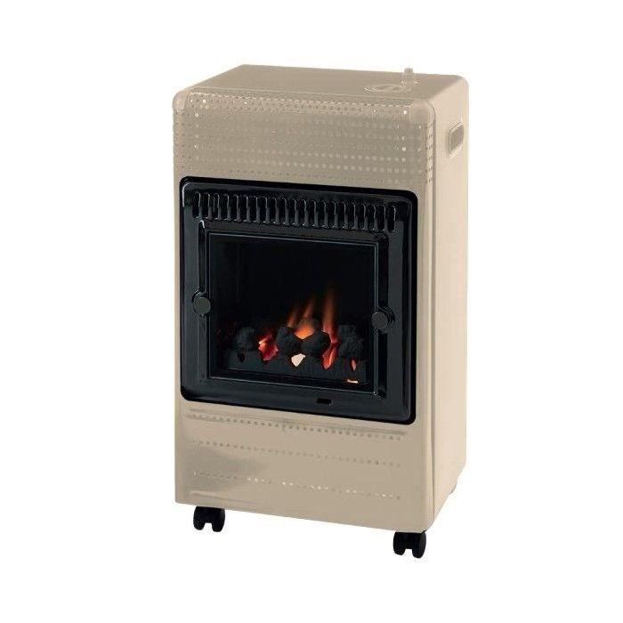 Favex FAV3451571040358 Calentador de Gas Denver Infrarrojo 3,4 KW, 3 Niveles de Potencia, para Habitaciones hasta 40 m², Seguridad ODS