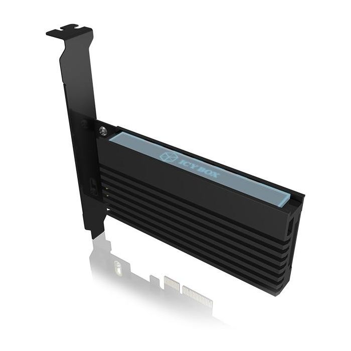PCI Express Card (x4) > 1x M.2 NVME 2280/2260/2242 mit Kühlkörper RaidSonic 9