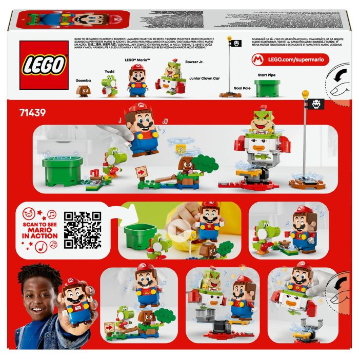 LEGO 71439 Las aventuras de LEGO Mario Interactive - Set de vehículo y Yoshi 18
