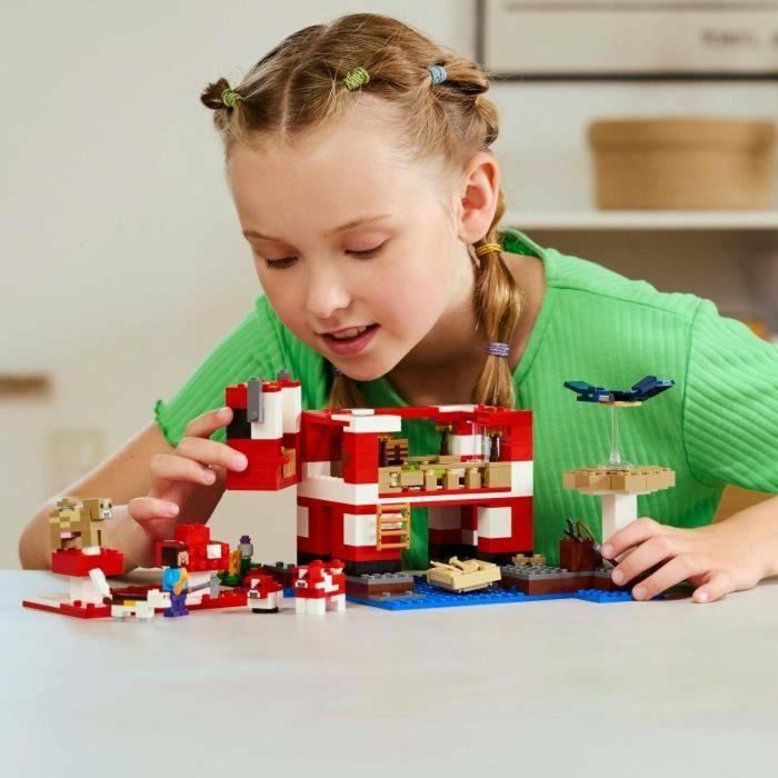 LEGO 21270 Minecraft La casa de los Mooshrooms juego de construcción para niñas 8+ años 2 LEGO 21270 Minecraft La casa de los Mooshrooms juego de construcción para niñas 8+ años 2