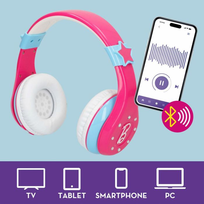 Auriculares Bluetooth Barbie 3 Auriculares Bluetooth Barbie 3