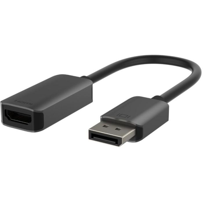 Belkin Adaptador DisplayPort a HDMI 4K HDR, activo, negro/gris