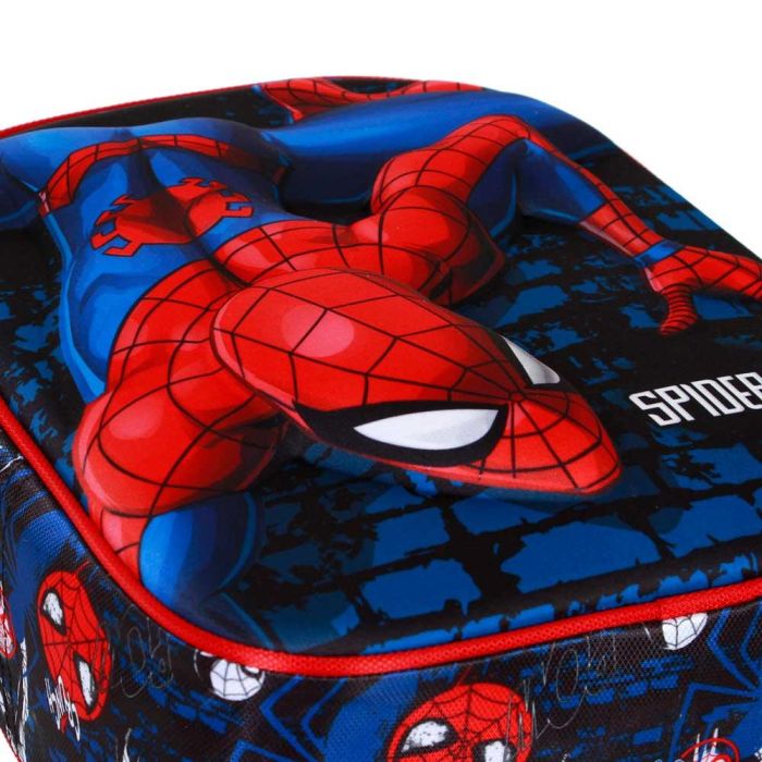 Mochila 3D Elite Wall Marvel Spiderman Rojo 3 Mochila 3D Elite Wall Marvel Spiderman Rojo 3
