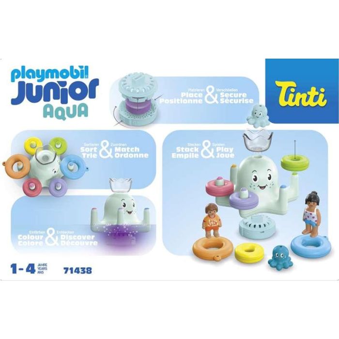 Pulpo de colores playmobil junior tintin 3 Pulpo de colores playmobil junior tintin 3