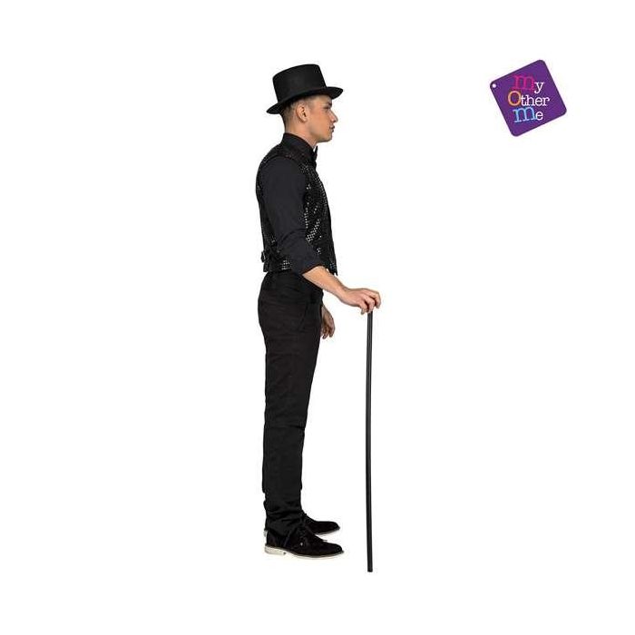 Disfraz chaleco showman negro talla m-l 3 Disfraz chaleco showman negro talla m-l 3