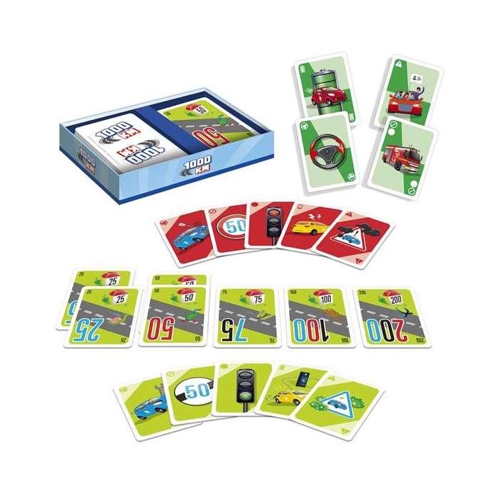Juego de cartas 1000 km. ¡se el primero en llegar a la meta de los 1000 km! 3 Juego de cartas 1000 km. ¡se el primero en llegar a la meta de los 1000 km! 3