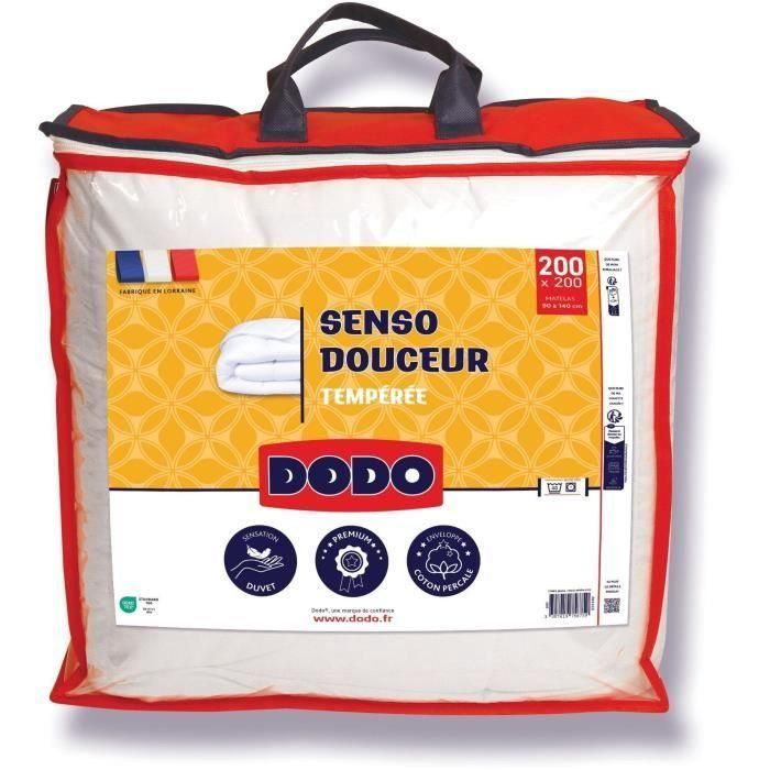 Dodo DOD3307419758759 Edredón templado Senso Douceur 350 g/m² 200 x 200 cm Blanco 0 Dodo DOD3307419758759 Edredón templado Senso Douceur 350 g/m² 200 x 200 cm Blanco 0