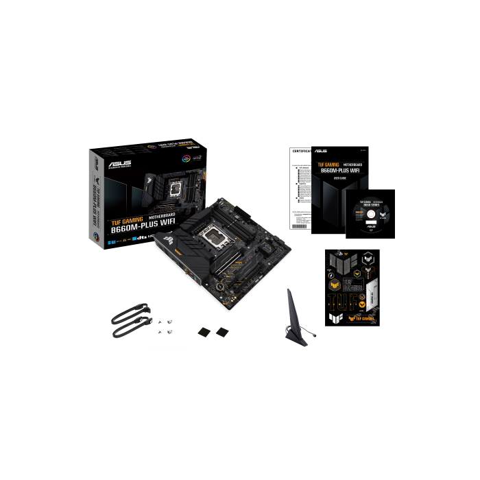 ASUS TUF GAMING B660M-PLUS WiFi Intel B660 LGA 1700 micro ATX 5