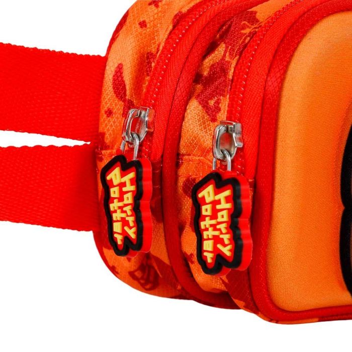 Estuche Portatodo 3D Doble Bobblehead Harry Potter Naranja 4 Estuche Portatodo 3D Doble Bobblehead Harry Potter Naranja 4