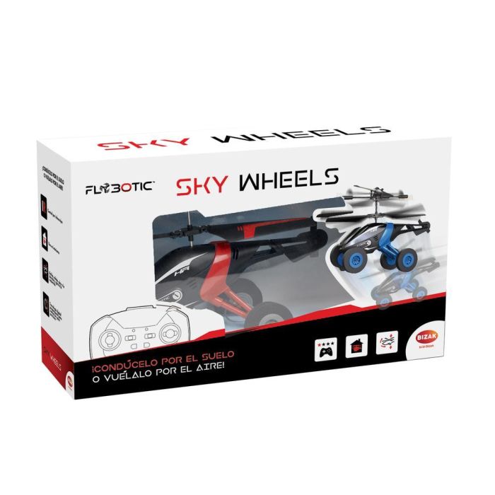 Helicoptero Radio Control Flybotic Sky Wheels Helicoptero Radio Control Flybotic Sky Wheels