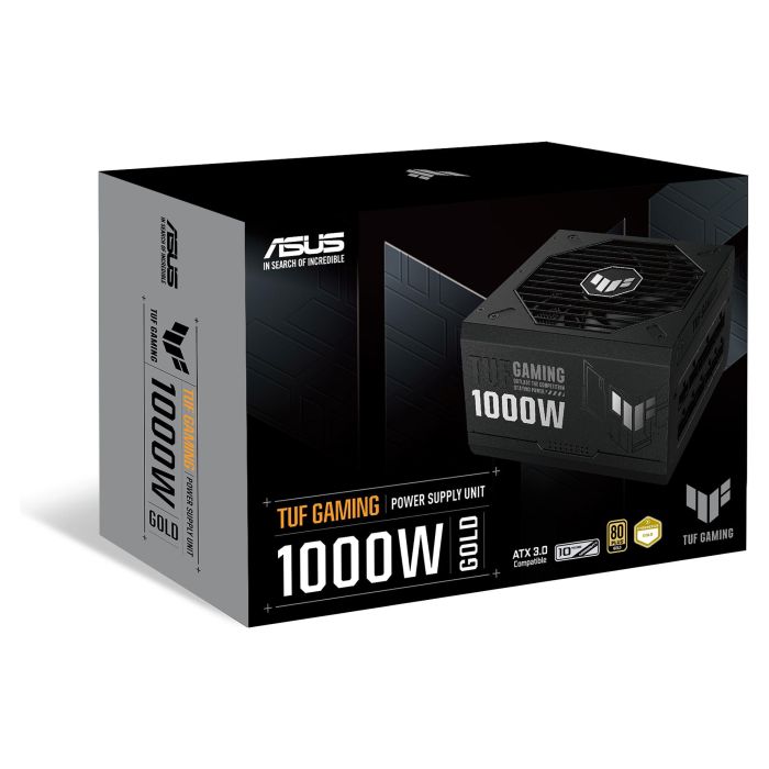 Asus TUF Gaming 1000W Gold Fuente de Alimentación ATX 3.0 80 Plus Gold Modular con Certificación Militar 4