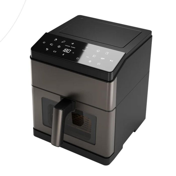 Aiwa Freidora de Aire AFR-8000 1800W 8L Cocina Saludable Acero Inoxidable 12 Programas Digitales 1 Aiwa Freidora de Aire AFR-8000 1800W 8L Cocina Saludable Acero Inoxidable 12 Programas Digitales 1